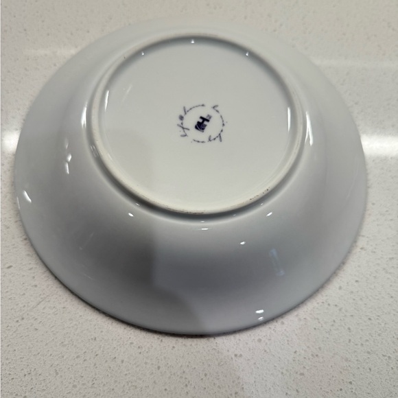 Floral Decorative Plate with Gold Text - Picture 2 of 2